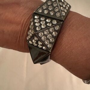 Sparkling Crystal Geometric Bracelet